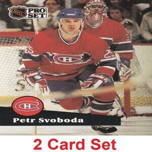 Petr Svoboda NHL Hockey Card Collection